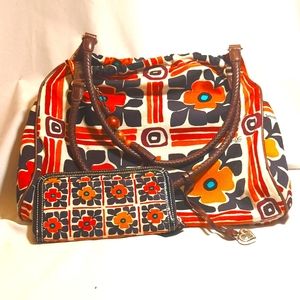 Brighton handbag and matching wallet